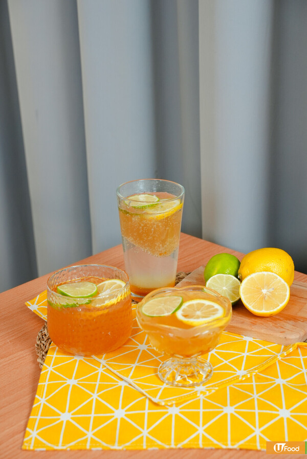 蜂蜜檸檬愛玉涷｜夏天消暑必備！簡易3步／酸甜解渴 