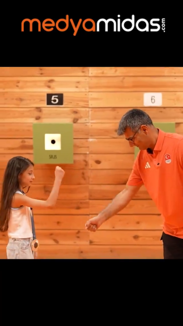 巴黎奧運｜爆紅土耳其射擊大叔女兒顏值曝光！五官精緻似模特兒 