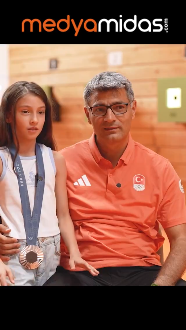 巴黎奧運｜爆紅土耳其射擊大叔女兒顏值曝光！五官精緻似模特兒 