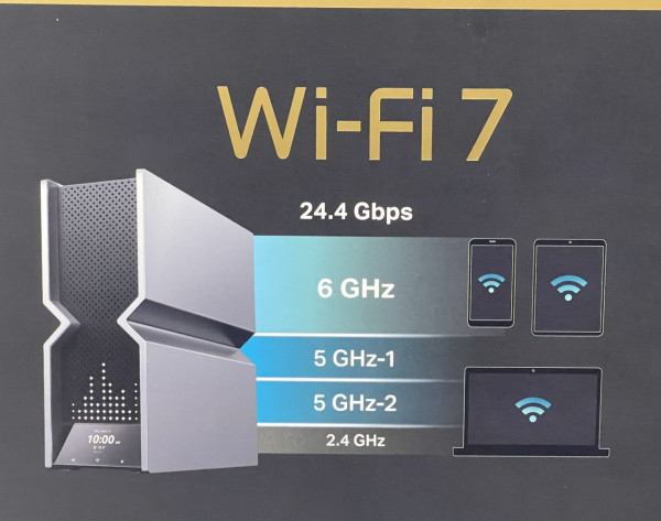 四頻 Wi-Fi 7 TP-Link Archer BE900 實測！Dynamic Mesh 連線直迫 8,000Mbps！