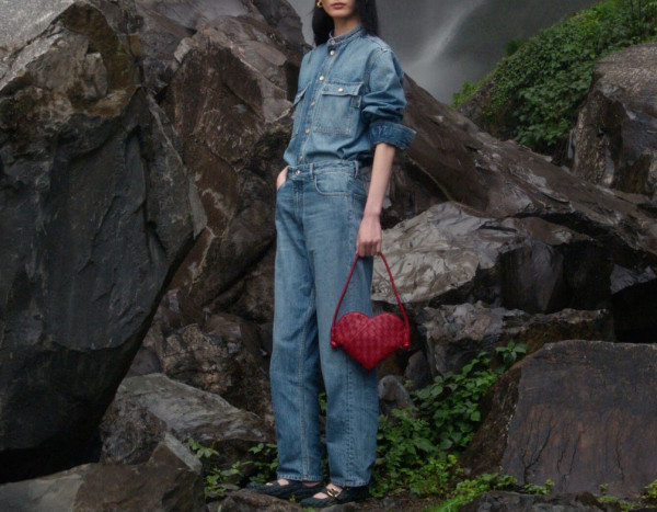 七夕情人節禮物推薦：Bottega Veneta Mini Solstice Heart 手袋 HK$16,900 