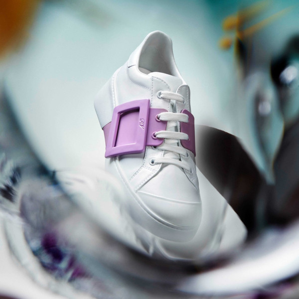七夕情人節禮物推薦：Roger Vivier Viv' Skate皮革運動鞋  HK$8,900