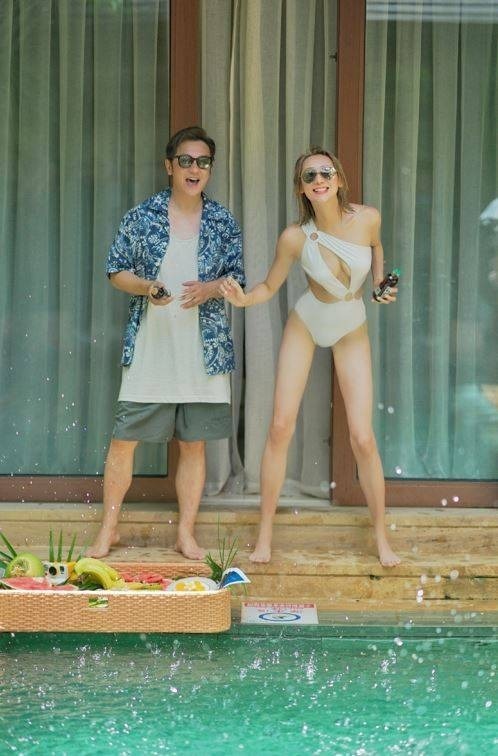 陳浩民老婆西班牙曬泳裝大解放 網友讚蔣麗莎身形弗爆 完全唔似生過4個！ 