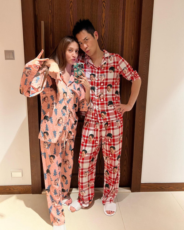 陳凱琳鄭嘉穎帶3個囝囝去泰國!著全紅色家庭裝勁溫馨!