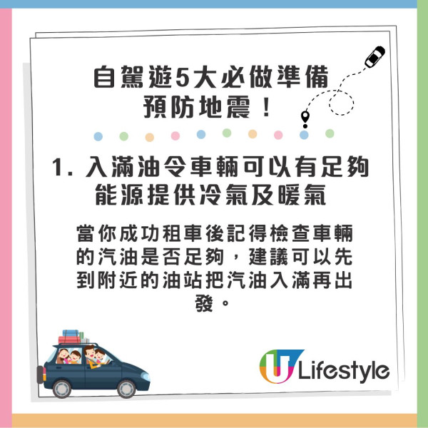 日本自駕遊需知｜5大必做準備預防地震！