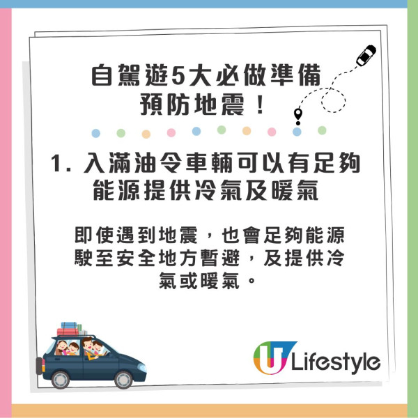 日本自駕遊需知｜5大必做準備預防地震！