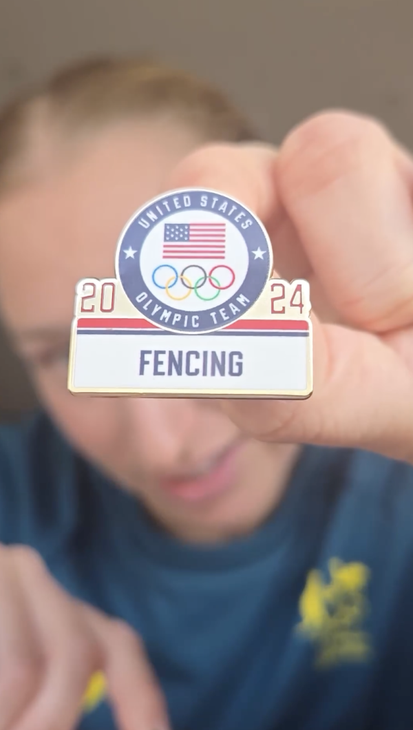 盤點各地2024巴黎奧運徽章:美國劍擊