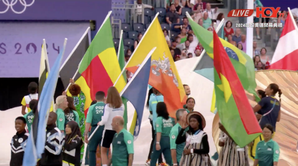 巴黎奧運閉幕禮亮點一覽|美國巨星湯告魯斯/H.E.R.現身演出 盧蔚豐、李思穎任港隊持旗手