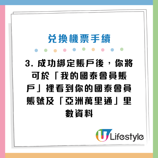 兌換機票步驟