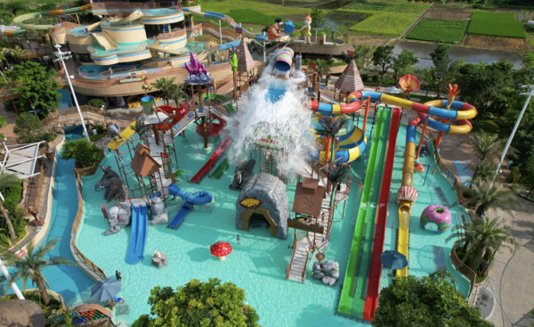 廣州森林海溫泉度假酒店 超正露台私人溫泉/任玩嬉水樂園 連永東直巴香港來回接送！ 