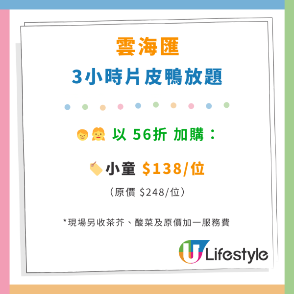 點心放題｜連鎖中菜館片皮鴨放題買1送1優惠！$99任食點心／燒味／海鮮