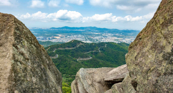 陽台山森林公園（圖片來源：深圳市城市管理和綜合執法局辦公室）