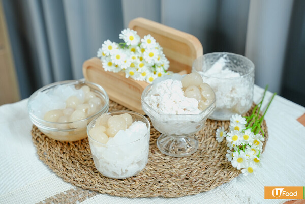 龍眼椰果冰食譜｜零失敗！夏天消暑一流／冰涼爽甜