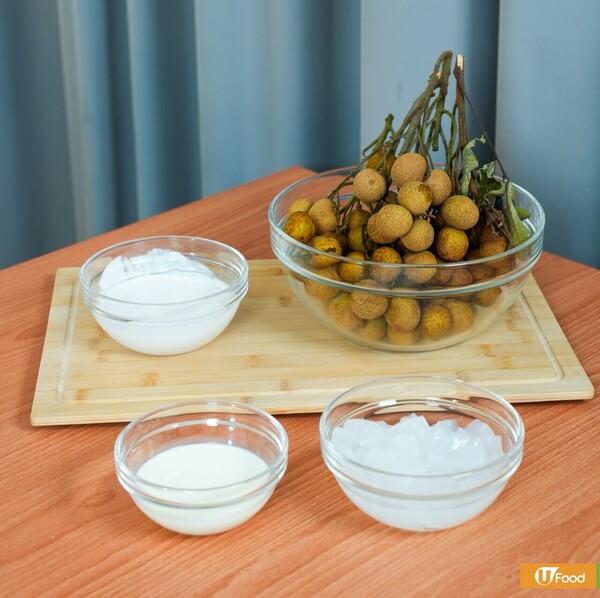 龍眼椰果冰食譜｜零失敗！夏天消暑一流／冰涼爽甜