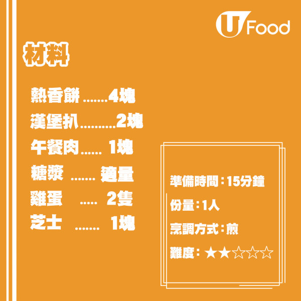 輕鬆自製加大碼熱香餅漢堡！原來夾呢樣嘢意外地好味？！