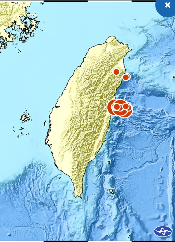 台灣地震｜宜蘭花蓮接連發生5級以上地震 氣象署警告未來3天或有5.5級餘震 