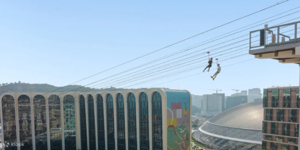 澳門飛索門票快閃買1送1優惠！世界首個沉浸式城市高空滑索 人均4起高空飛行睇城市景色 