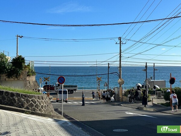 鎌倉高校前站(韋珈萱攝) 鎌倉高校前站(韋珈萱攝)