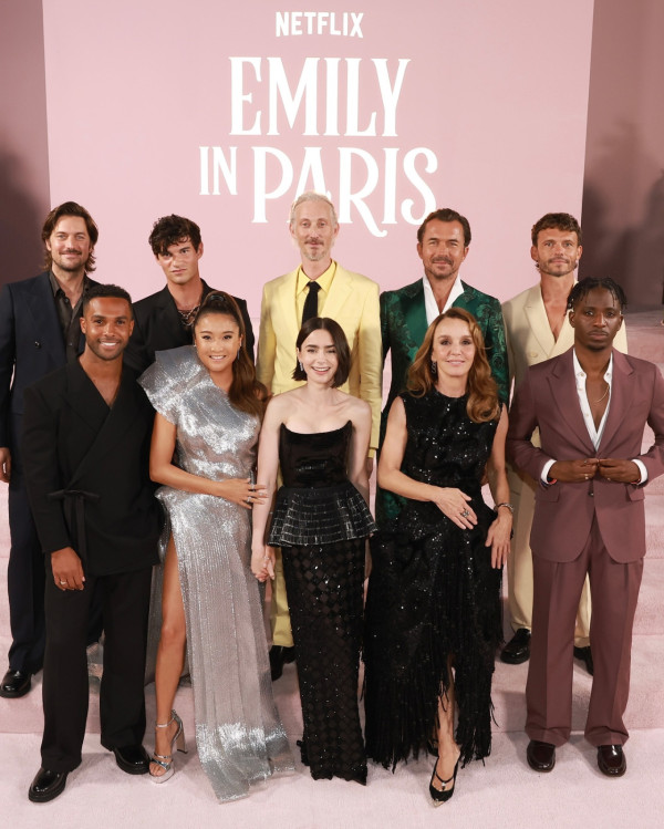 更多《Emily in Paris》第四季首映禮相片