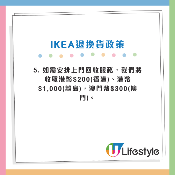 IKEA 退換貨政策