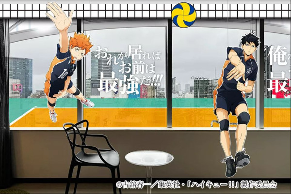 「排球少年」期間限定酒店+Cafe登陸東京！三大高校角色佈置/主題房間/美食 