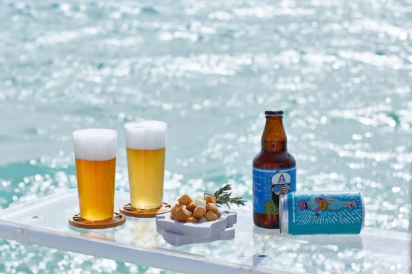 沖繩星野集團RISONARE小濱島｜限定海上夢幻啤酒餐廳！ 