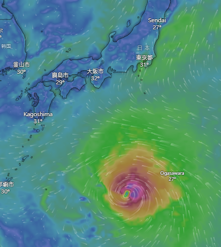 遊日注意｜熱帶風暴珊珊預料將升為颱風 下週吹襲日本京阪神 
