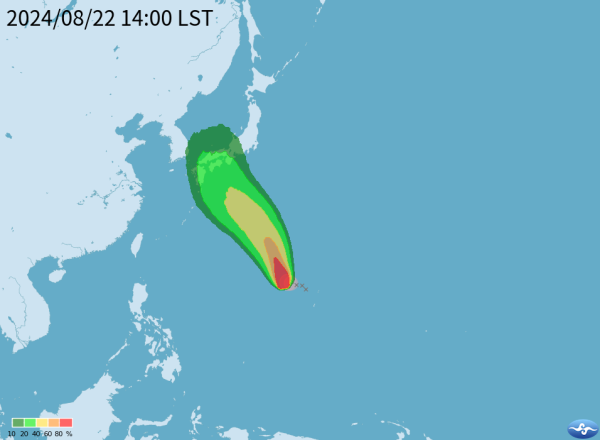 遊日注意｜熱帶風暴珊珊預料將升為颱風 下週吹襲日本京阪神 