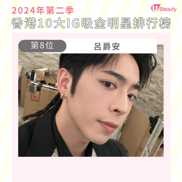 【2024年第二季香港10大IG吸金明星排行榜】