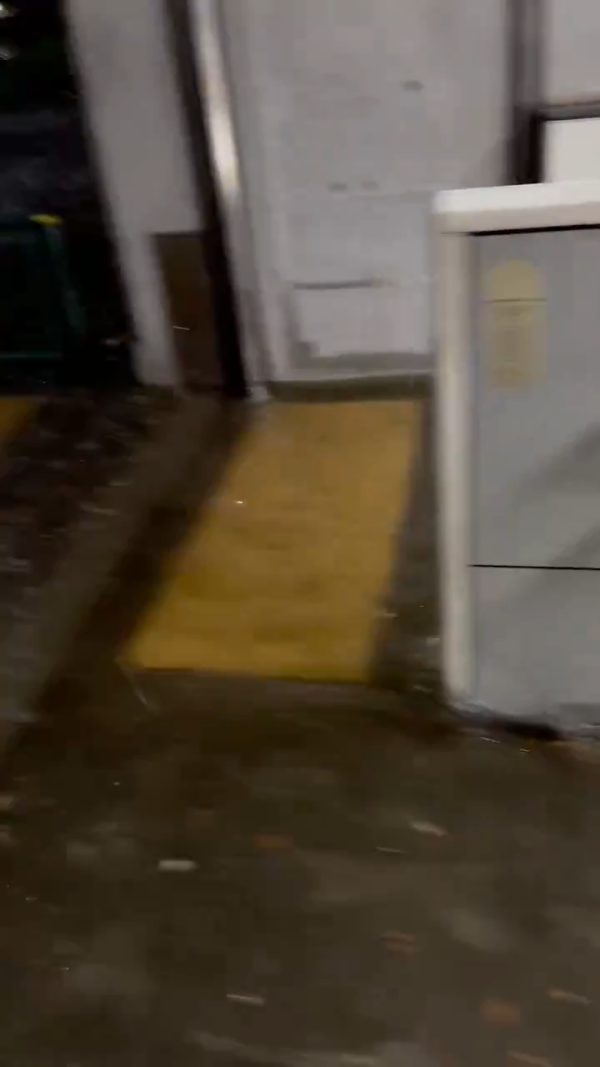 多圖！日本關西暴雨成災多處成水舞間！京都街道現坑渠噴泉 