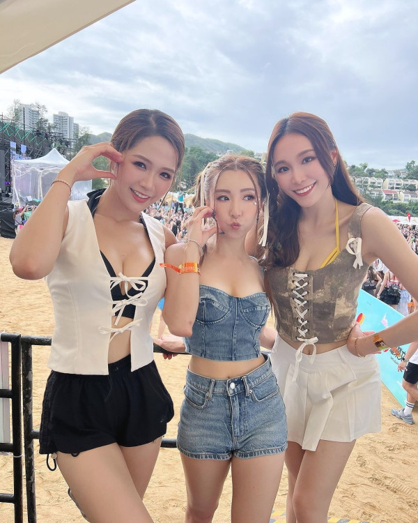 TVB小花遊澳洲曬長腿黑絲誘惑 甫家庭照竟被誤以為已婚？ 