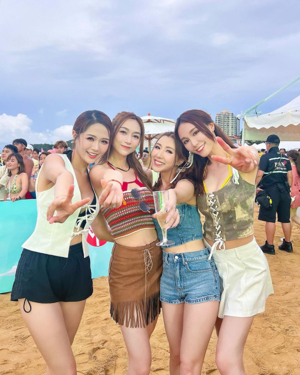 TVB小花遊澳洲曬長腿黑絲誘惑 甫家庭照竟被誤以為已婚？ 