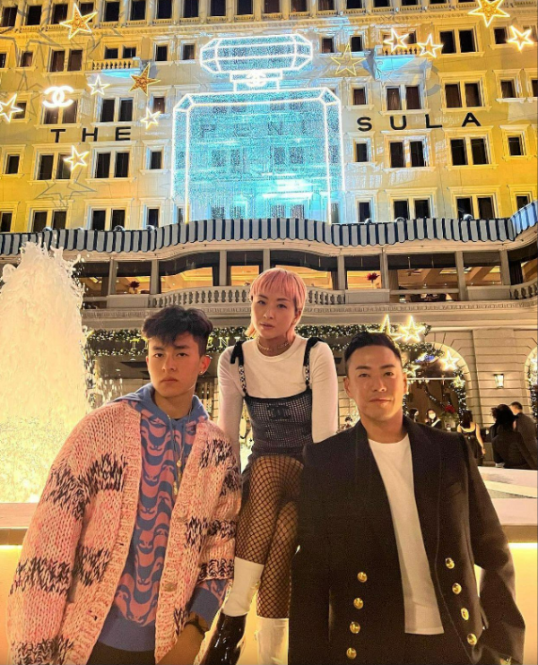 徐濠縈甫日本旅行照意外曝囡囡戀情 19歲康堤疑戀上高大日籍男模 