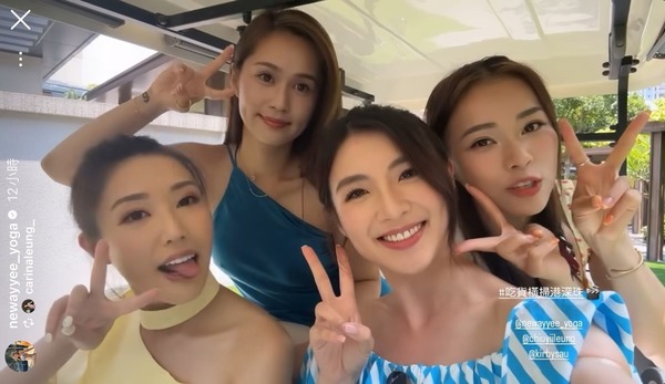 TVB力捧小花遊峇里泳裝曬蜜桃臀 優美泳姿令男泳客目不轉睛 