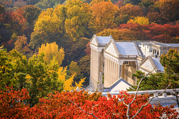 市區賞楓景點 慶熙大學(圖片來源:Facebook@경희대학교 - Kyung Hee University) 市區賞楓景點 慶熙大學(圖片來源:Facebook@경희대학교 - Kyung Hee University)