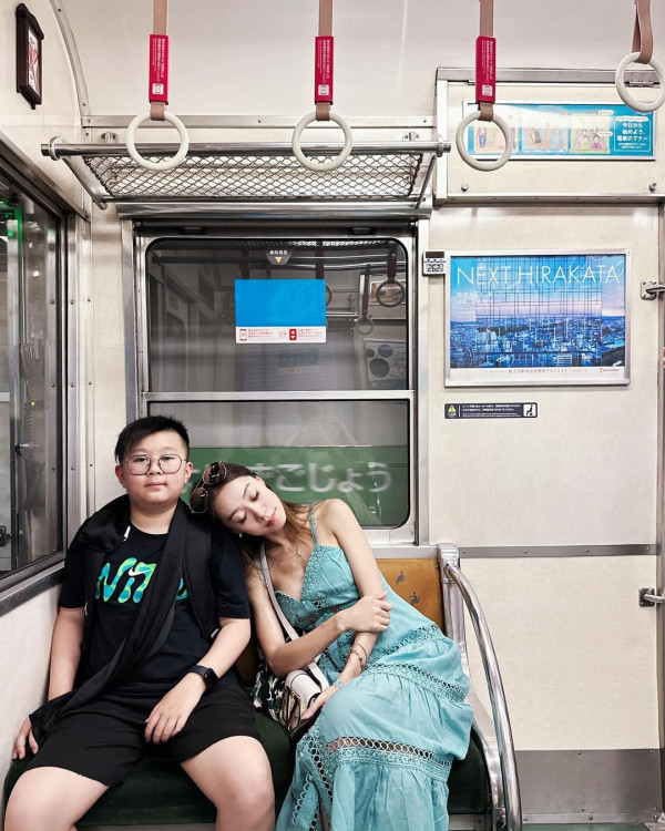 陸浩明女友遊台水著放題曬火辣身材！ 6號被指褲浪位有異樣：泳褲搶哂鏡 