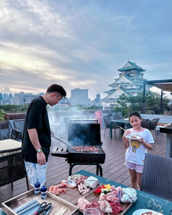 陸浩明女友遊台水著放題曬火辣身材！ 6號被指褲浪位有異樣：泳褲搶哂鏡 