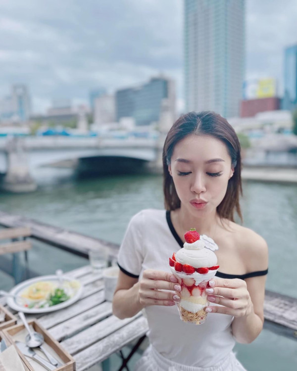 陸浩明女友遊台水著放題曬火辣身材！ 6號被指褲浪位有異樣：泳褲搶哂鏡 