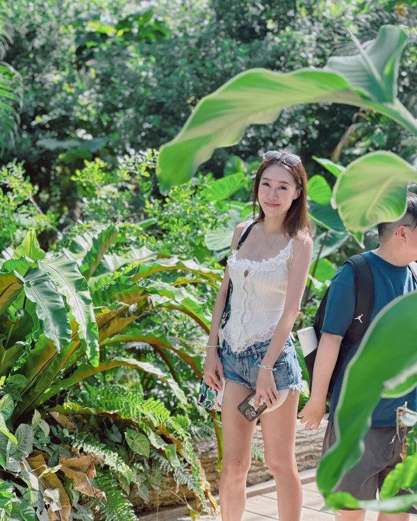 陸浩明女友遊台水著放題曬火辣身材！ 6號被指褲浪位有異樣：泳褲搶哂鏡 