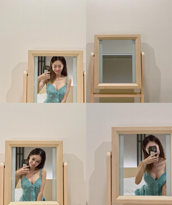 陸浩明女友遊台水著放題曬火辣身材！ 6號被指褲浪位有異樣：泳褲搶哂鏡 