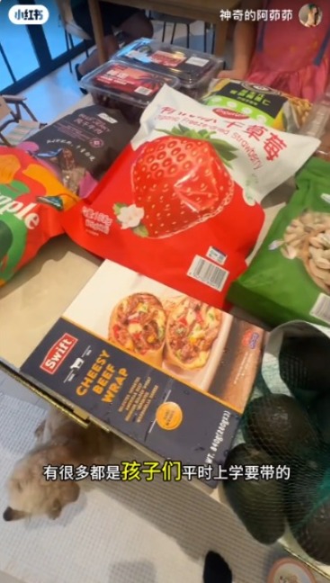 張茆帶外籍丈夫北上消費「見世面」 逛山姆超市滿載而歸埋單4位數 