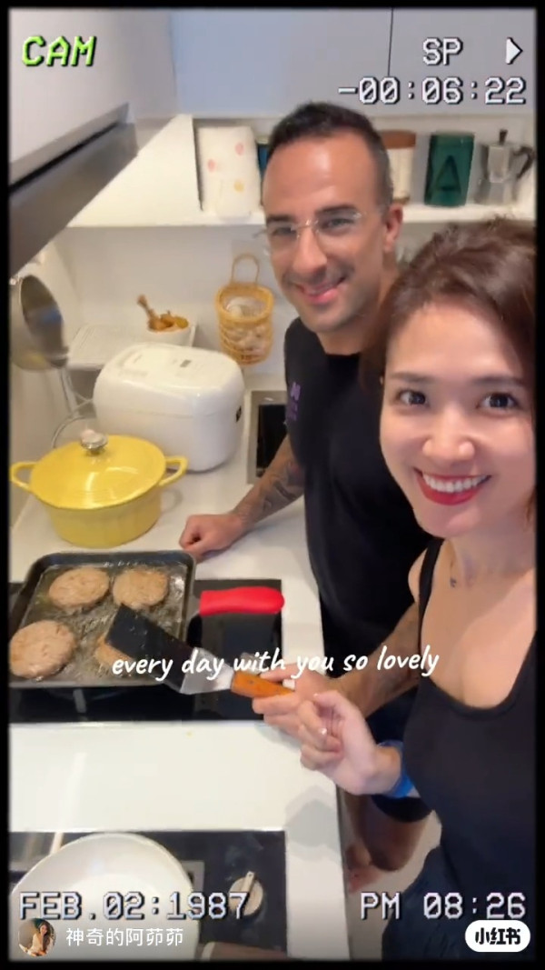 張茆帶外籍丈夫北上消費「見世面」 逛山姆超市滿載而歸埋單4位數 