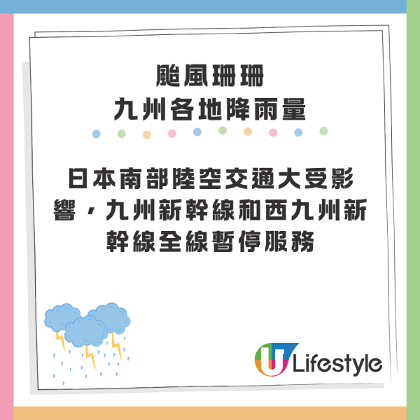 颱風珊珊吹襲日本鹿兒島 逾25萬戶受災停電 南部陸空交通大規模停運