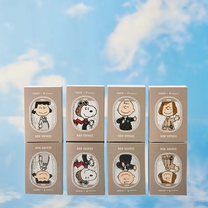 星宇航空聯乘Snoopy推限定中秋禮盒 4款特色點心+皮革Passport套