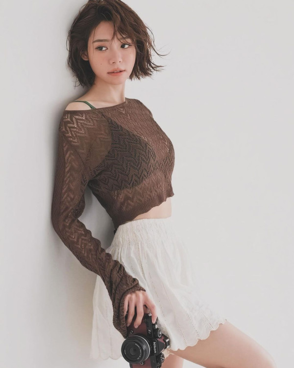 林明禎大晒性感拍攝造型