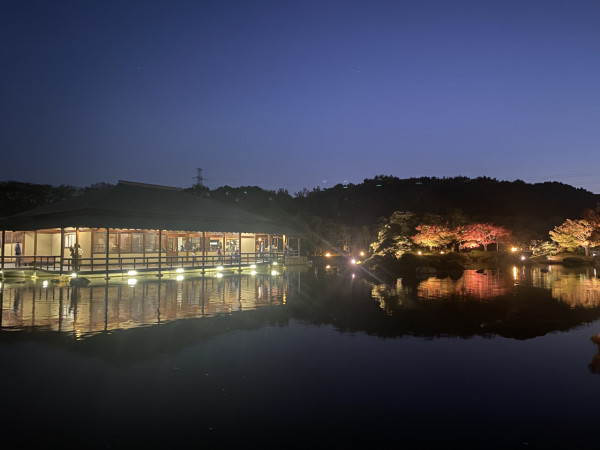 大阪紅葉｜相片來源：X@大仙公園日本庭園