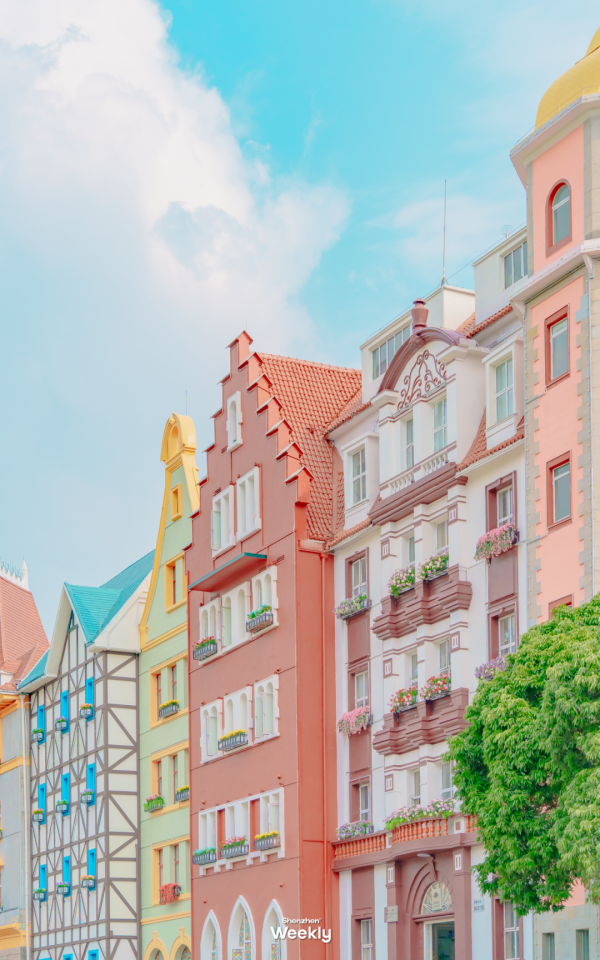 免費開放｜深圳梅拉尼亞小鎮！馬卡龍色童話鎮！地鐵直達 