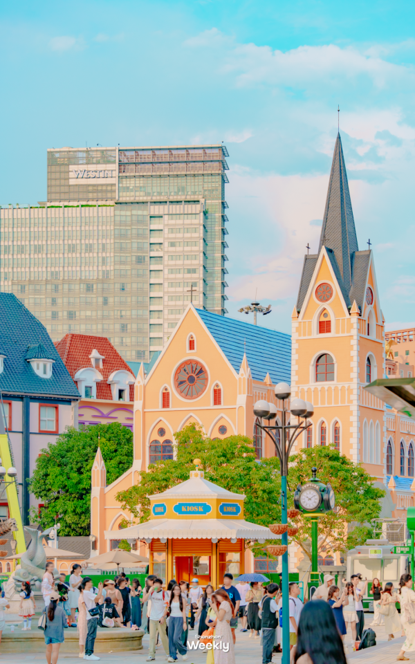 免費開放｜深圳梅拉尼亞小鎮！馬卡龍色童話鎮！地鐵直達 