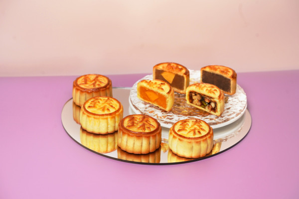 臻手工月餅早鳥優惠   望月第一代老闆主理／酥皮奶黃／酥皮焦糖果仁