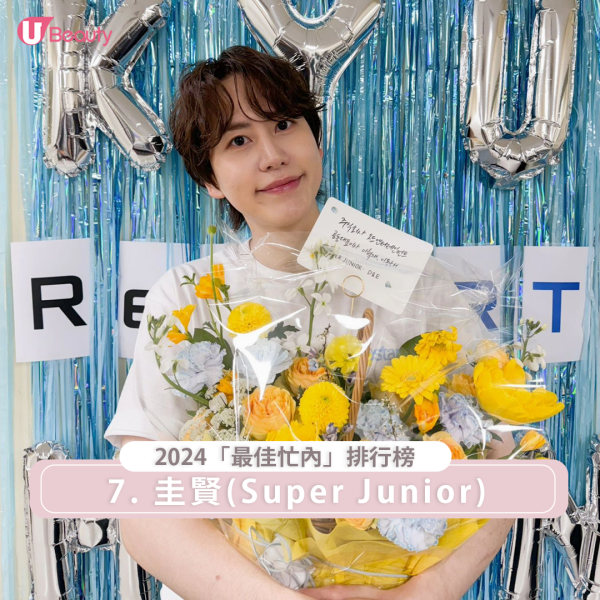 圭賢(Kyuhyun)是二代團Super Junior的忙內,除了是隊內3大主唱之一,亦是隊中著名的團霸,哥哥們不但會寵他,更會看他眼色行事,他在綜藝節目中的幽默和調皮行為,經常讓其他成員以及粉絲捧腹大笑,不愧是綜藝跳唱主持可以完美駕馭的二代男團。